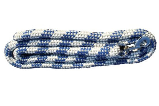 Headcollar & Lead Rope Blue Check