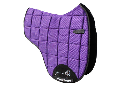 Air Flow Luxury Saddle Pad - Purple